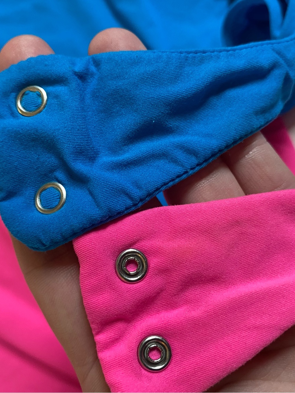SKIMS Fits Everybody Cami Bodysuit 2-Pack Pink Blue - Picture 9 of 16